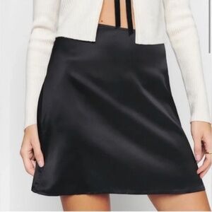 Reformation Silk Skirt